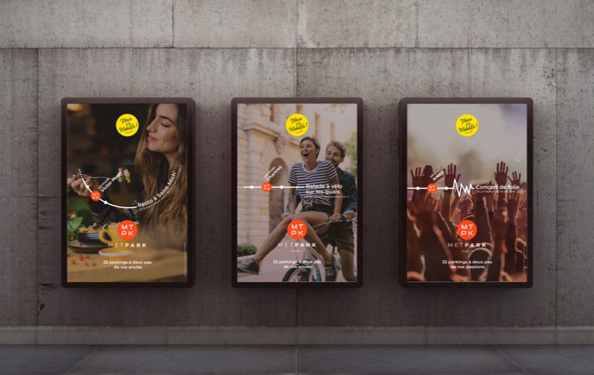 Campagne de communication METPARK