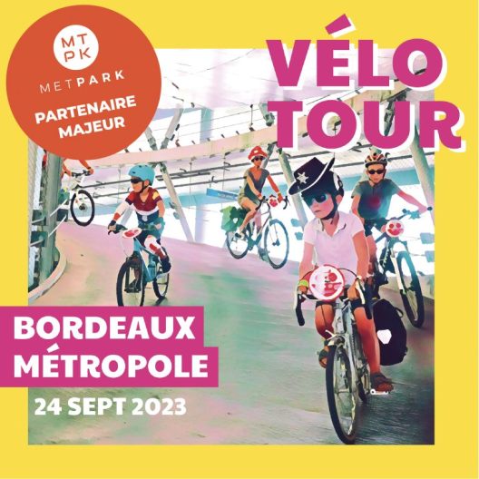 METPARK est partenaire majeur du Bordeaux Métropole Vélotour 2023 !