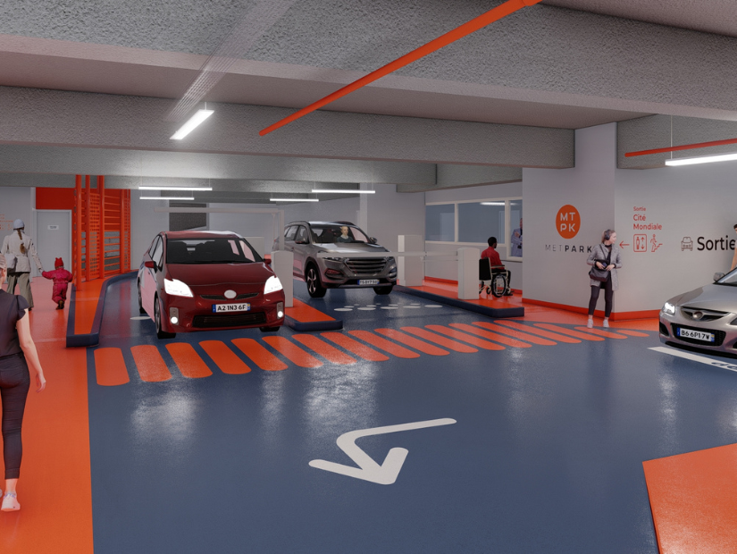 Rénovation parking Cité Mondiale Bordeaux METPARK_Suivez les travaux